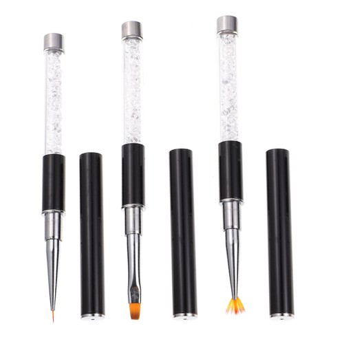 Pcs pennelli nail - nail, pennello
