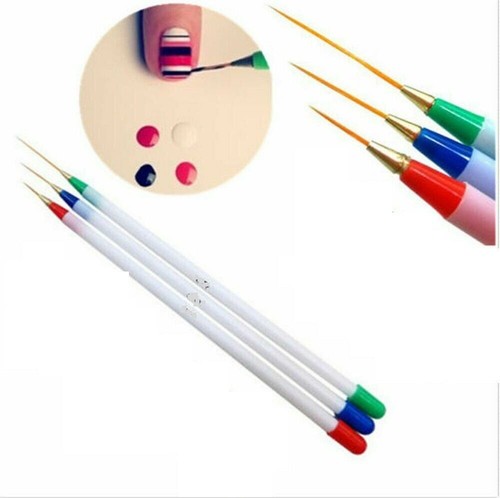 Set pezzi pennello nail - 3,