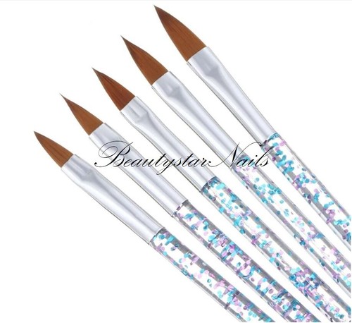 Set pennelli pezzi uv gel - set,