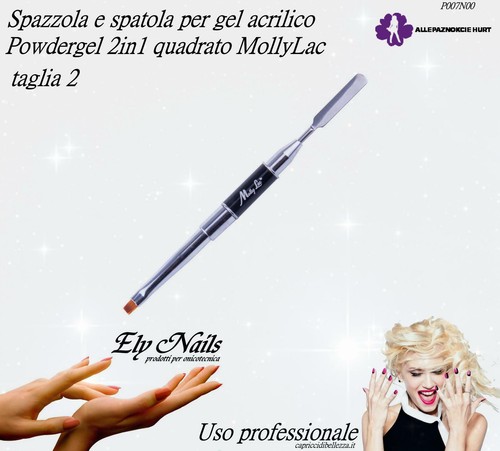 Spazzola spatola doppia - spatola, lato