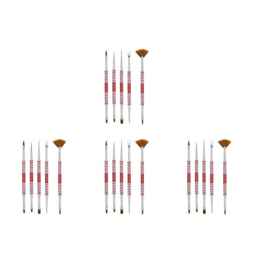 Pennelli nail art doppia - nail,
