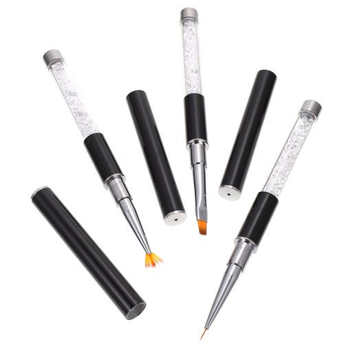 Pcs pennello sottile nail - ,